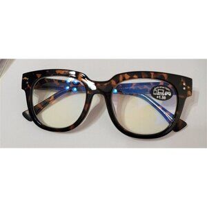 NWT EyeKepper Brown Tortoiseshell 1.5 Cat Eye Thick Reading Nerd Glasses 117214